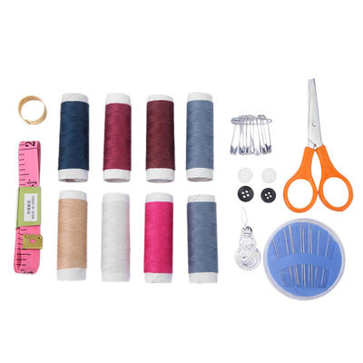 

DIY Multi-function Travel Sewing Kit Needle Thread Threader Tape Scissors