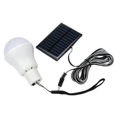 

〖Follure〗Portable Solar Powered 12 LED Rechargeable Bulb Light Outdoor Camping Yard Lamp
