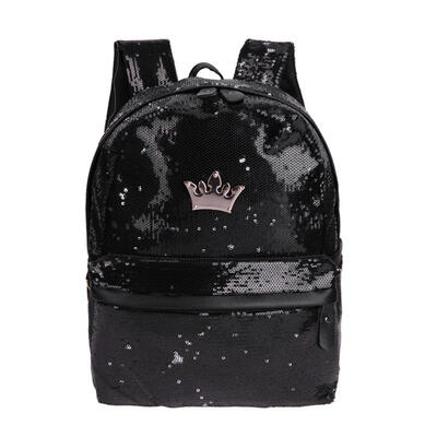 

Shining Sequins Women Backpack Teenage Girls Travel Casual Small School Bag