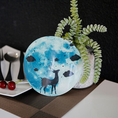 

〖Follure〗Glow In The Dark Wall Stickers Moon Dot Luminous Kid Room Decoration