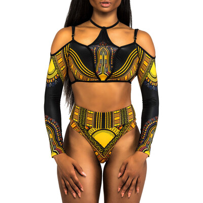 

Roseonmyhand Women Bandage Bikini Monokini Push Up Padded Bra Swimwear Swimsuit Set