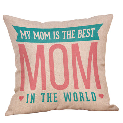 

〖Follure〗Mothers Day Pillowcase Linen Car Home Decorative Cushion Cover Pillow Covers