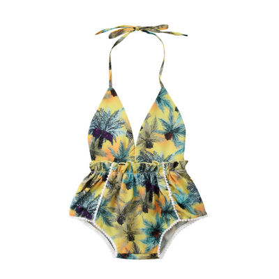 

Fashion Newborn Kids Baby Girl Flower Boho Romper Jumpsuit Dress Clothes Outfits