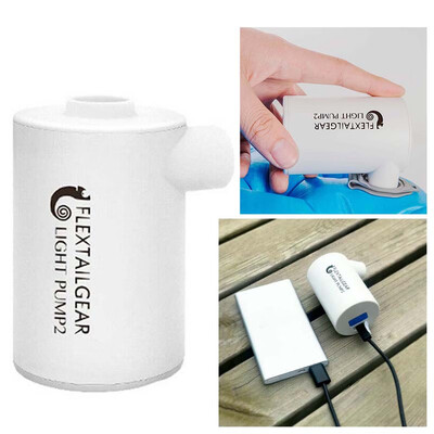 

USB Powered Air Pump Light Outdoor Camping Inflator Inflate Machine Portable