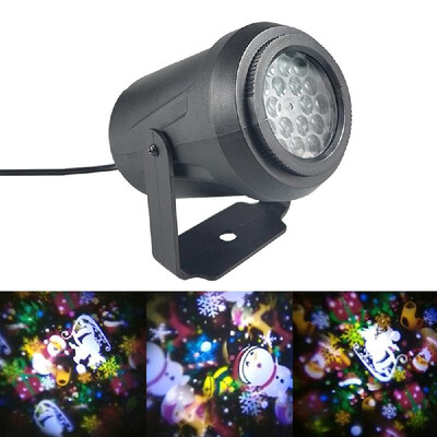 

Christmas Snowflake Projector Lights Indoor Outdoor Waterproof Decorative Light Projection Lamp