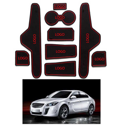 

Replacement For Regal 2009-2012 9pcsset Car Door Groove Non-slip Pad Mat Cup Holder Gate Slot Cushion