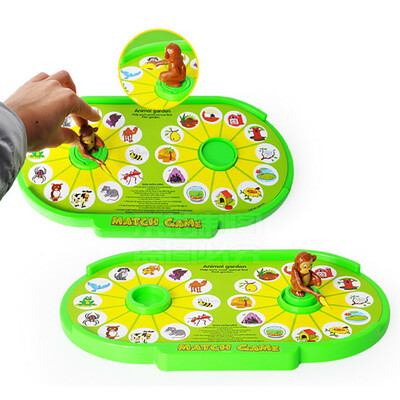 

YIWULAChildren Educational Toys Monkey Shape Matching Desktop Interactive Game