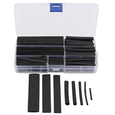 

〖Follure〗150 Pcs Heat Shrink Tubing Tube Assortment Wire Cable Insulation Sleeving Kit