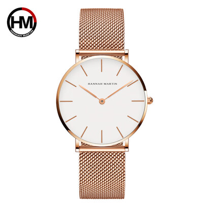 

Men Women Couple Watch Luxury Brand Rose Gold Steel Mesh Wrist Watches Ultra Thin Male Female Watch Relogios Feminino Clock Xfcs