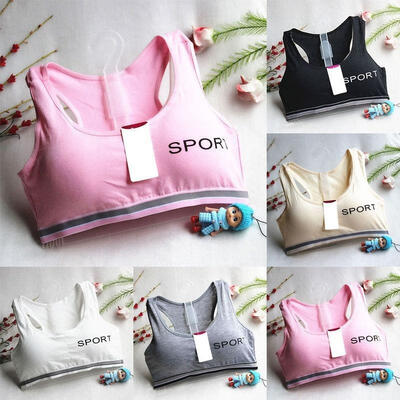 

Bra Brassiere Sport Student Lingerie Maiden Children Underwear Underclothes Girl