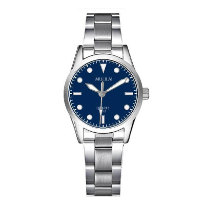 

Foreign trade explosion models womens quartz steel belt small Chao Fan ladies watch fashion gold code casual green female watch