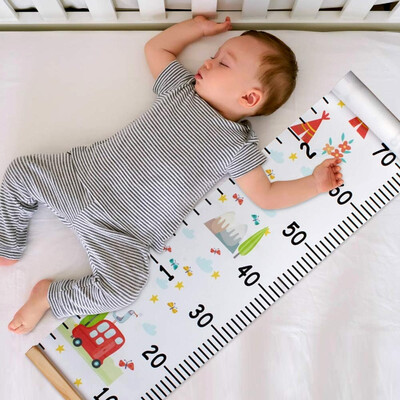 

1PCS 200CM Chart Wall Stickers Height Measure Ruler Baby Growth High Height Growth Map