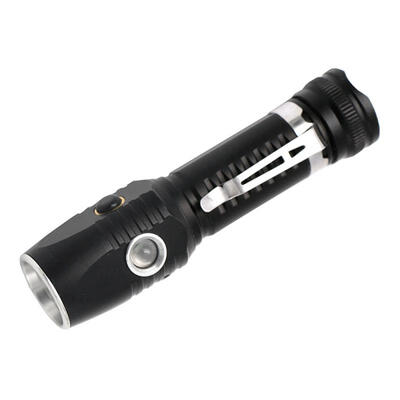 

Super Bright Aluminum Alloy T6 LED Flashlight USB Rechargeable Waterproof Mini Torch Light With Clip