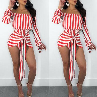 

New Women Clubwear Summer Playsuit Bodycon Party Jumpsuit Romper Trousers Shorts
