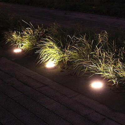 

Waterproof Solar Path Light Super Bright 8 LEDs In-ground Outdoor Decorative Lighting