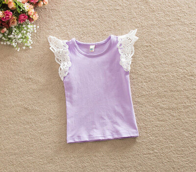 

Toddler Kids Baby Girls Summer Casual Short Sleeve T-shirt Tops Clothes Age 0-4Y