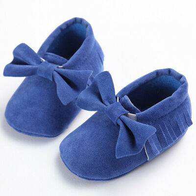 Newborn Baby Toddler Crib Shoes Pram Casual Soft Sole Prewalker Antislip Sneaker