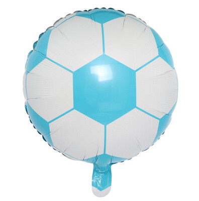 

FUNNYBUNNY 18 Inch Football Aluminum Foil Balloon Soccer Metallic Mylar Balloons