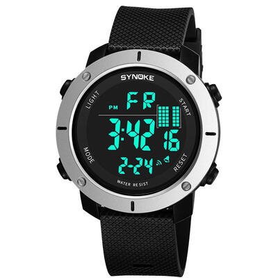 

SYNOKE Calendar Digital Watch Men WatchesWristwatch For Male