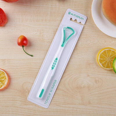 

Tongue Brush Cleaner Scraper Oral Care Keep Fresh Breath Dental Clean Tool