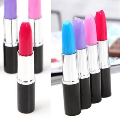 

Siaonvr Cute Lipstick Ball Point Ballpoint Pen Office Stationery Writing Pens New