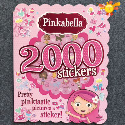 

2000 stickers English activity book for children animal princess farm Halloween stickers for boys&girls gifts toy