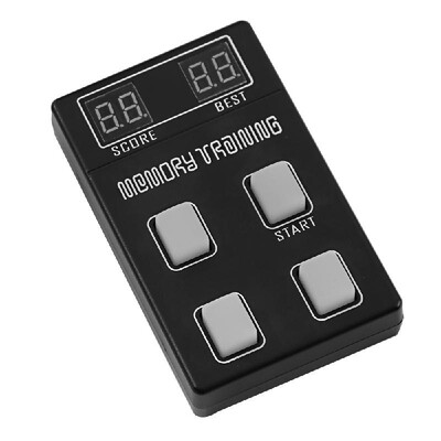 

DIY Game Console Kit Memory Training Game Console DIY Kit with ABS Case LED Light Game Player Childhood Games Machine Toy for Sequ