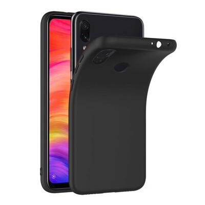 

TPU Black Matte Case Compatible for Xiaomi Redmi Note 7 Note 7 Pro
