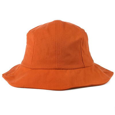 

Summer Foldable Bucket Hat Women Outdoor Soft Cotton Sunshade Fishing Cap