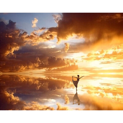 

Gobestart 5DFull Embroidery Paintings Rhinestone Pasted DIY Diamond Painting Cross Stitch