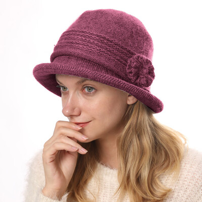 

Tailored New Women Girls Keep Warm Winter Casual Knitted Hat Wool Hemming Hat Ski Hat