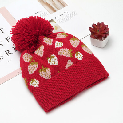 

Tailored Fashion Womens Winter Collar Plus Wild Thick knit Warm Hat