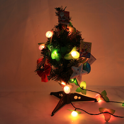 

Toponeto 60cm Mini Table Top Christmas Tree Decoration LED Decor Home Xmas Gift Party