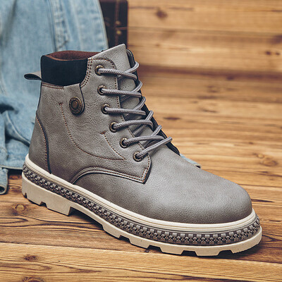 

Martin boots outdoor leather boots England tooling shoes in the tube non-slip waterproof tooling boots mens shoes