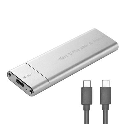 

Type-C USB 31 NVME Solid State Hard Disk Case 10Gbps PCI-e Enclosure