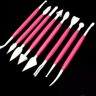 

8Pcset Plastic Clay Sculpting Set Wax Carving Pottery Shaper Modeling Clay Tool
