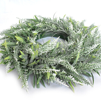 

Toponeto Garland Of Household Items Simulates Lavender Wedding Day Celebrations