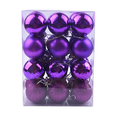 

Gobestart 40mm Christmas Xmas Tree Ball Bauble Hanging Home Party Ornament Decor