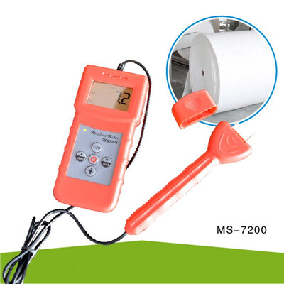 

MS7200 Portable Paper moisture meter detector digital moisture tester for wood timber bamboo carton mushroom vegetable