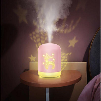 

LED Ultrasonic Aroma Diffuser USB Home Air Purifier Essential Oil Humidifier