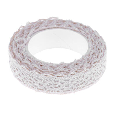 

Lace Tape Adhesive Ribbon Fabric DIY Stationery Home Decoration Gift