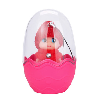 

Gobestart Creativity Colorful Girl Doll Egg Simulation Doll Model Surprise Storage Toy PK