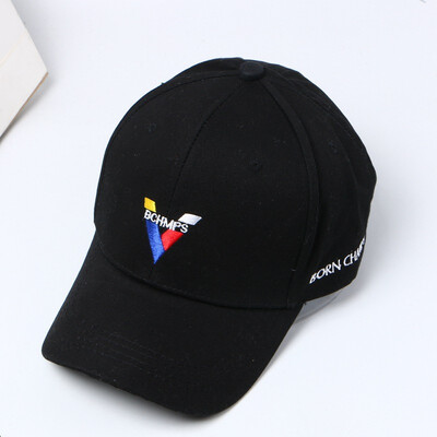 

Korean Spring&Autumn Sunscreen Letter Embroidered Sunshade Duck Tongue Baseball Cap for Men&Women