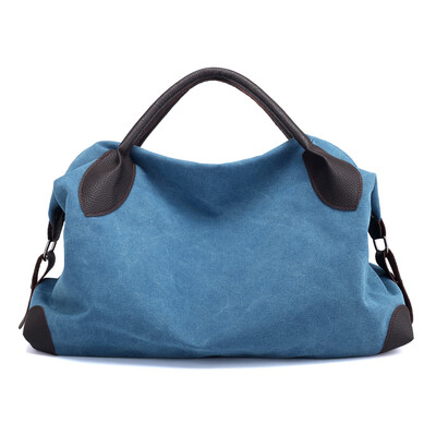 

Canvas bags bags ladies pure colors canvas bags single shoulder bags large capacity handbags travel bags