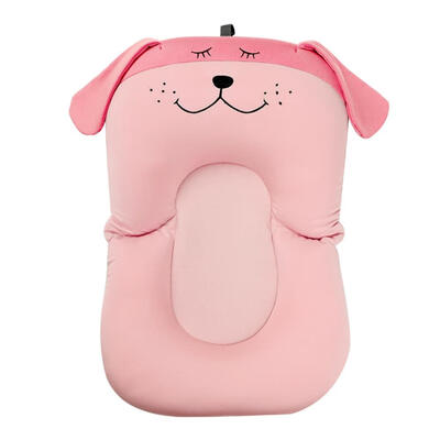 

Newborn Baby Cartoon Dog Shower Portable Air Cushion Non-Slip Bathtub Mat