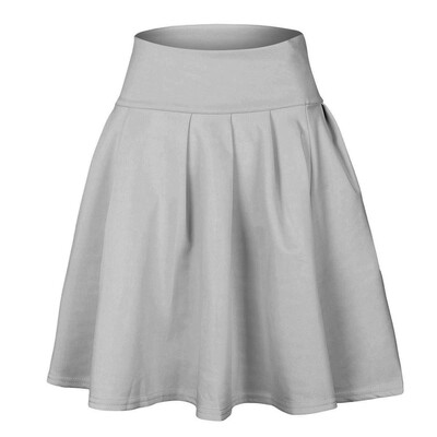 

Roseonmyhand Womens Party Cocktail Mini Skirt Ladies Summer Skater Skirt