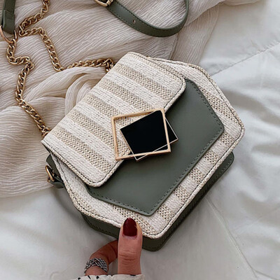 

Summer womens new tide 2019 net red with a small bag slung Joker fashion Korean single shoulder chain bag