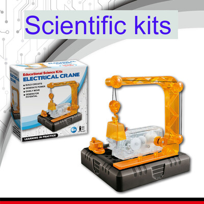 

YIWULAScientific DIY Building Kit Science Explorer Crane Toy Kids Educational Toy