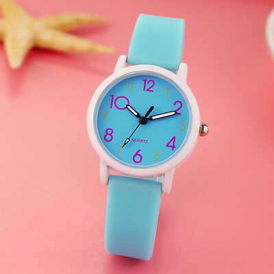

Fashion childrens watches girls cute boys primary&secondary school students examination electronic luminous quartz watches