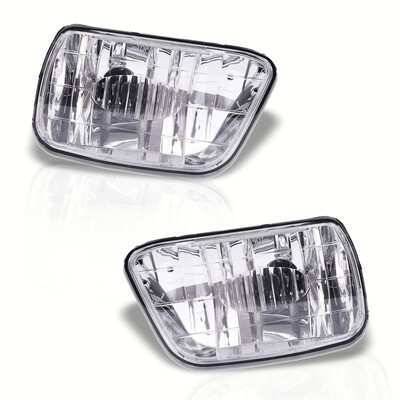 

Fog Lights For Chevy Trailblazer 2002-2009 Isuzu Ascender 2003-2008 OE Style Clear Lens w 880 12V 27W Bulbs